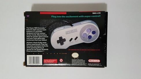 وحدة تحكم سوبر نينتندو SNES أصلية قابلة للتحصيل، لوحة ألعاب SNS-005 in Kuwait