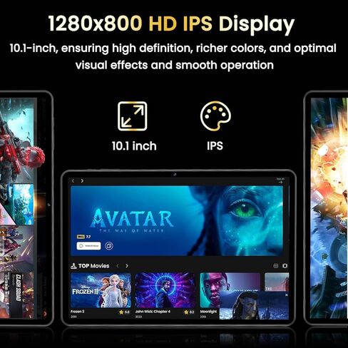 جهاز لوحي Android 15، أجهزة لوحية مقاس 10 بوصات، وحدة معالجة مركزية ثماني النواة، توسيع 12 جيجابايت + 64 جيجابايت + 512 جيجابايت، شاشة عرض 1280 × 800، Wi-Fi6، كاميرا مزدوجة، كمبيوتر لوحي ببطارية 6000 مللي أمبير في الساعة، Widevine L1 Google Kids Space in Saudi Arabia