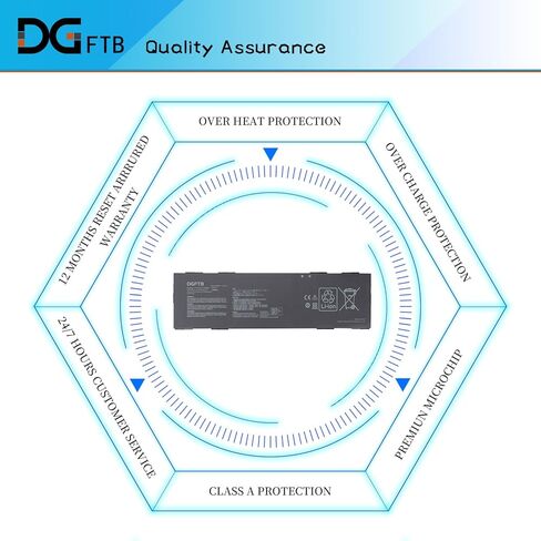 DGFTB C31N2313 Laptop Battery Replacement Compatible for ASUS ExpertBookP5 P5405 P5405-NZ0102X 0B200-04580000 3ICP6/70/81 Series 11.61V 63Wh/5260mAh in Saudi Arabia