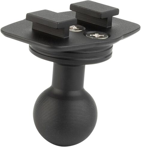 Bulletpoint Mounting Solutions Dual T-Tab Adapter with 20mm Ball Mount Compatible with Dual Prong T-Slot Devices in Saudi Arabia