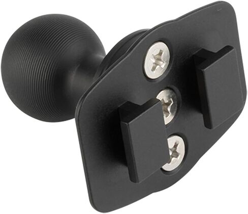 Bulletpoint Mounting Solutions Dual T-Tab Adapter with 20mm Ball Mount Compatible with Dual Prong T-Slot Devices in Saudi Arabia