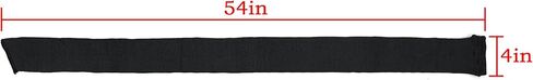 TPO 54" Silicone Treated Knit Gun Sock Cover, Non-Destructive, Easy-Slide, Rust-Preventing Rifle Cover Case Fit Most Rifles or Shotguns (Black) in Saudi Arabia