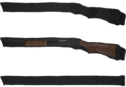TPO 54" Silicone Treated Knit Gun Sock Cover, Non-Destructive, Easy-Slide, Rust-Preventing Rifle Cover Case Fit Most Rifles or Shotguns (Black) in Saudi Arabia
