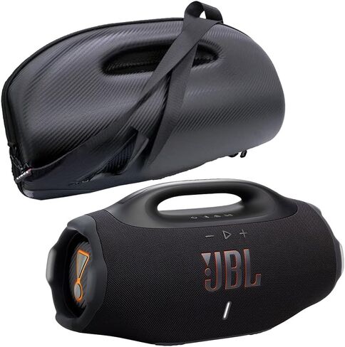 JBL Boombox 4 Waterproof Portable Bluetooth Speaker Bundle with gSport Case (Black) in Saudi Arabia