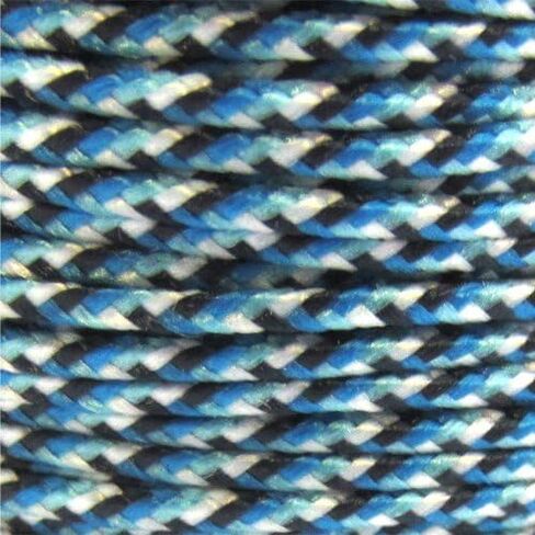 Atwood Micro Sport Cord 1.18mm X 125 Ft Small Spool Lightweight Braided Cord (Blue Snake) in Saudi Arabia