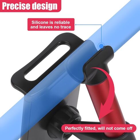 Car Headrest Mount, Universal 360 Rotating Auto Backseat Tablet & Phone Holder, Adjustable Vehicle Headrest Tablet Stand Cradle for 5.3"-10.2" Cellphones and Other Devices(Red) in Saudi Arabia