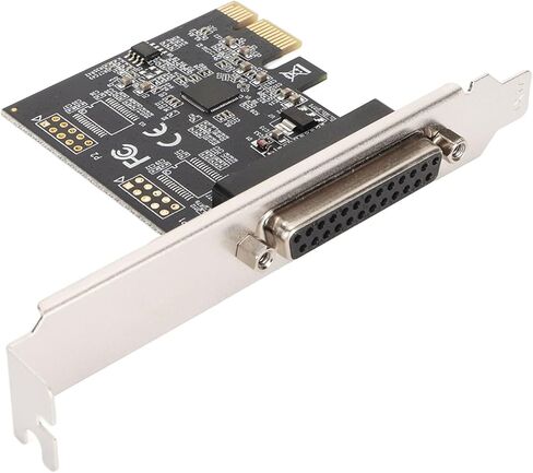 SUNGOOYUE 1 Port PCI Express Parallel Card, DB25 PCIE Parallel LPT Controller with IEEE 1284 ECP EPP SPP Modes, for Printer Scanner CD ROM Drive Memory Card Reader on Systems in Saudi Arabia