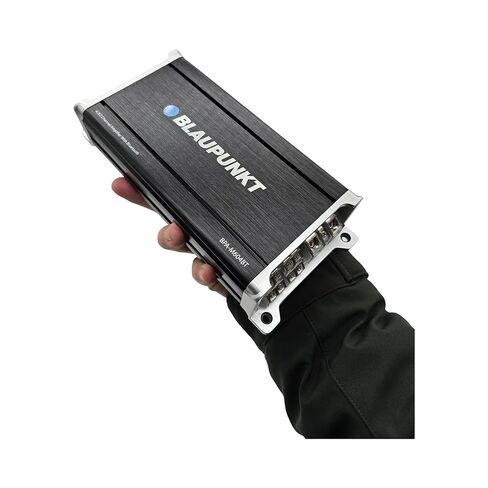 Blaupunkt BPA-M604BT 4-Channel Class-D Car Audio Amplifier with Bluetooth, 100W RMS x 4, 1500W Max Power, Compact Design, High Signal-to-Noise Ratio, Multi-Input Compatibility for Cars and Trucks in Saudi Arabia