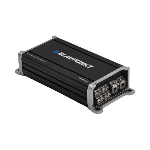 Blaupunkt BPA-M604BT 4-Channel Class-D Car Audio Amplifier with Bluetooth, 100W RMS x 4, 1500W Max Power, Compact Design, High Signal-to-Noise Ratio, Multi-Input Compatibility for Cars and Trucks in Saudi Arabia