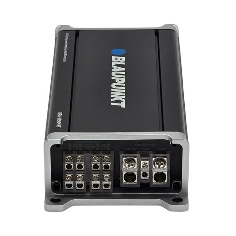 Blaupunkt BPA-M604BT 4-Channel Class-D Car Audio Amplifier with Bluetooth, 100W RMS x 4, 1500W Max Power, Compact Design, High Signal-to-Noise Ratio, Multi-Input Compatibility for Cars and Trucks in Saudi Arabia