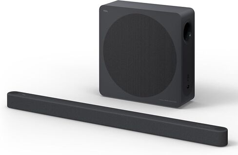 TCL A65K Design Series 3.1.2 Channel Soundbar with Audio by Bang & Olufsen, Dolby Atmos, and Wireless Subwoofer in Saudi Arabia