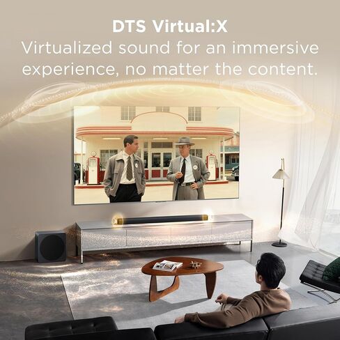 TCL A65K Design Series 3.1.2 Channel Soundbar with Audio by Bang & Olufsen, Dolby Atmos, and Wireless Subwoofer in Saudi Arabia