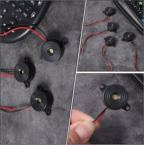 DC 3-24V Active Piezo Buzzer 85 db 2-Wire Electronic Buzzer Alarm Sounder (6 Pcs) in Saudi Arabia