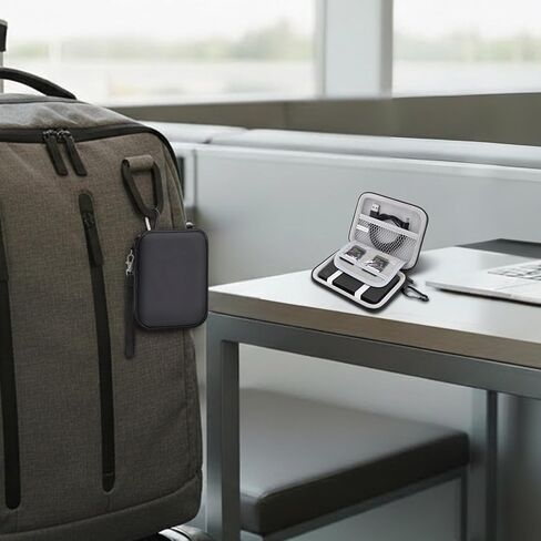 Hard Carrying Case for Seagate Portable External Hard Drive HDD 1TB 2TB 4TB 5TB, Shockproof Protective Travel Case, Portable Storage Organizer in Saudi Arabia