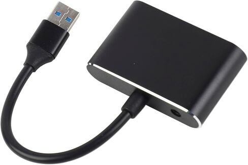 SUNGOOYUE USB 3.0 to VGA High Definition Multimedia Interface Adapter, Display Expansion Dock for Computer, with Simultaneous and VGA Output Support in Saudi Arabia