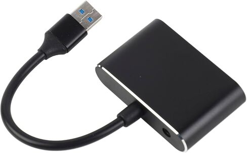 SUNGOOYUE USB 3.0 to VGA High Definition Multimedia Interface Adapter, Display Expansion Dock for Computer, with Simultaneous and VGA Output Support in Saudi Arabia