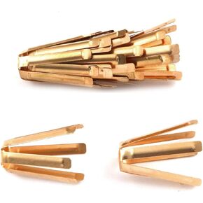 10pcs Golf Club Accessories Assembly Tool Golf Shaft Adapter Shim Octopus Type Brass Golf Shaft Adapter Shims 0.335-0.350