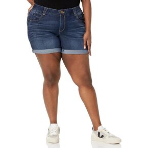 Democracy Women's Ab Solution Plus Size 5" Short