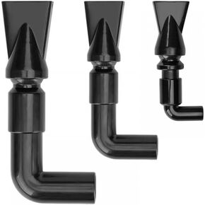MiOYOOW 3PCS Aquarium Pump Duckbill Nozzle, 360° Adjustable Water Return Outlet Nozzle for Aquariums Fish Tanks