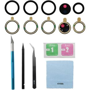 5pcs OEM Original Galaxy S21 Ultra Camera Glass Lens Replacement for Samsung Galaxy S21 Ultra with Adhesive Preinstalled and Repair Tools Kit (5pcs Camera Glass Lens Total) in Kuwait