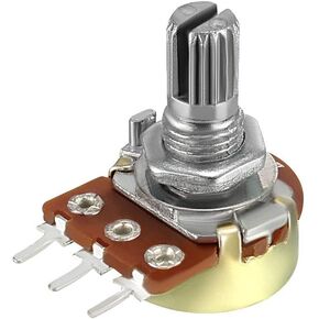 uxcell WH148 50K Ohm Variable Resistors Single Coil Film Potentiometer
