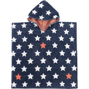 Child 100% Cotton Hooded Towel 24'' x 48'' (Star)