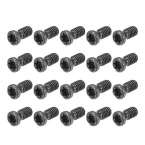 uxcell M3.5x10mm Torx Screws with Wrench for Replaces Carbide Insert CNC Lathe Tool 12.9 Grade Alloy Steel 20pcs