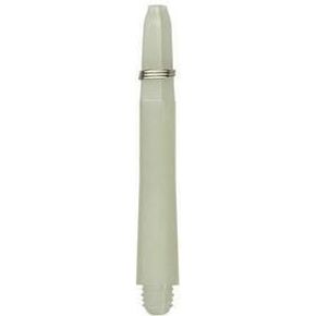US Darts White Nylon Plus Dart (Tite Grip) Shafts with Stem Rings- 3 Sets (9 shafts), 2BA Medium Length