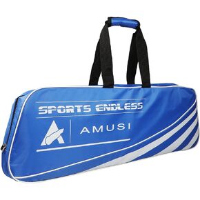 Badminton Bag - Large Capacity Tennis Bag Organizer, Tennis /Badminton Racket Organizer Bag for 4 Racquet, Waterproof and Lightweight, for Kids, Youth