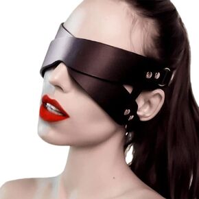 NBMARLS Leather Masks Masquerade Mask for Women Halloween Masks for Adults Animal Half Face Mask Party Mask for Cosplay in Saudi Arabia
