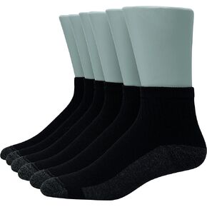 Hanes Men's 6-Pack Freshiq X-temp Comfort Cool Ankle Socks