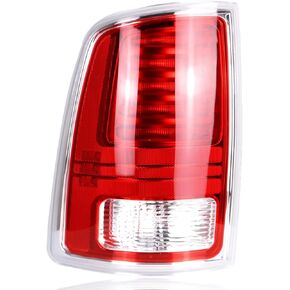 Tail Light Assembly Compatible with Dodge Ram 1500 2013-2018 Ram 2500&3500 2014-2018 Right Passenger Side Led Taillights Rear Outer Tail Lamp Replace CH2801203 68093078AB