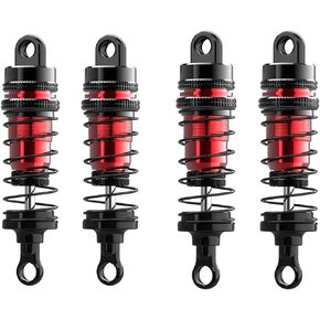 CROBOLL Oil Absorber Accessory for RC car, Upgraded Parts Apply for Assemblies 4PCS Front & Rear Anti-Shock 001 1:14 Scale Remote Cars Accessory DIY Assembly for Adult Kids