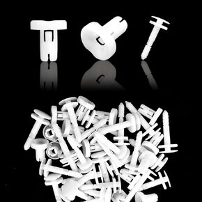 50Pcs Car Door Panel Retainer Clips Compatible with GM Chevy GMC 15960325 - C1500 C2500 C3500 K1500 K2500 K3500 Pickup Jimmy Yukon Blazer Tahoe Suburban