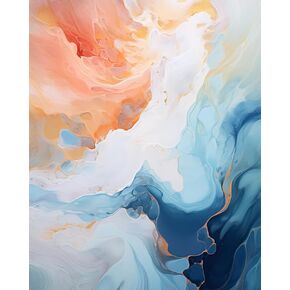 FITIMOLO Paint by Number for Adults Begginer Kids, 16x20 inch Canvas Without Frame, DIY Acrylic Painting Kit for Home Decor, Gift for Birthday or Any Festival, Pets