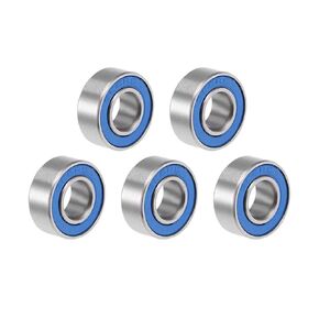 uxcell 686-2RS Deep Groove Ball Bearing 6x13x5mm Double Sealed ABEC-3 Bearings 5-Pack