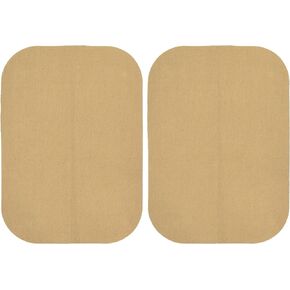 Wrights 230008091B Bondex Iron-On Patches 5"X7" 2/Pkg-Beige