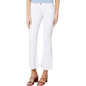 AG Women's Angel Low Rise Boot Cut Jean in White