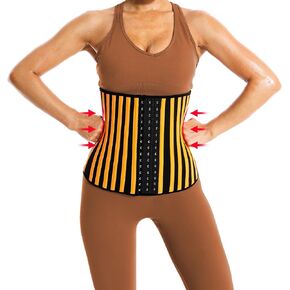 Waist Trainer for Women,Body Shaper Waist Trimmer Belt Latex Sauna Sweat Absorbing Corset