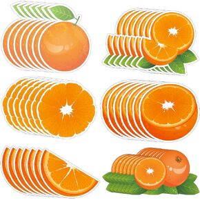 60 Pcs Little Cutie Baby Shower Decorations Orange Bulletin Board Cut Outs Banner Swirls Supplies Little Cutie Party Paper Cutouts for DIY Craft Classroom School in Kuwait