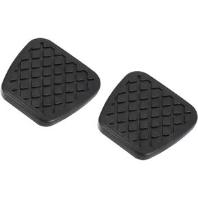 ACROPIX Car Brake Clutch Pedal Pad Cover Fit for Honda Accord - Pack of 2 Black
