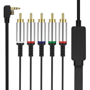 HDTV HD Component Audio Video PSP AV Cable,Composite Cable HD Adapter Compatible with Sony PSP 3000 PSP2000, 1.5M/4.9FT in Kuwait