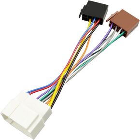 Stereo Wiring Harness for Honda Radio Connector Compatible with Honda Accord CRV Civic Odyssey Ridgeline Acura 24Pin Car Radio Wire Harness Adapter