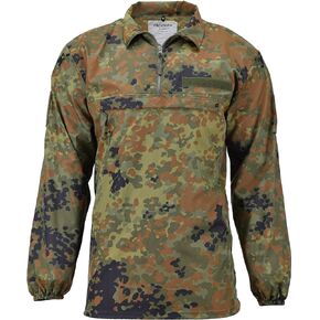 Men's Windshirt TacGear anorak lightweight German army flecktarn camo ripstop