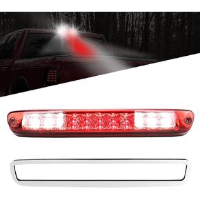 Third 3rd Brake Light Fit for Chevy Colorado/Fit for GMC Canyon 2004-2012, LED High Mount Stop Cargo Light with Gasket (Red)