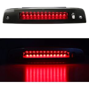 مصباح LED للفرامل الثالثة مناسب لسيارة Ford Expedition 2003-2016، مناسب لسيارة Lincoln Navigatorr 2003-2016، مصباح خلفي عالي التثبيت (عدسة حمراء لغطاء الكروم) in Kuwait