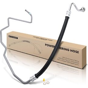 A-Premium Power Steering Pressure Hose Line Assembly Compatible with Toyota 4Runner 1989-1995, Pickup 1989-1995, 3.0L, Pump To Rack/Gear