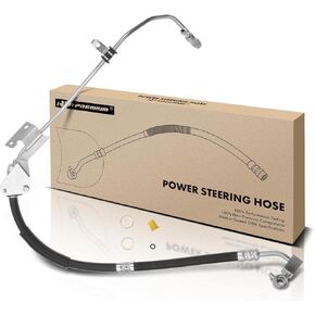 A-Premium Power Steering Hose Pressure Hose Line Assembly Compatible with Nissan Frontier 2005-2015 L4 2.5L Pump To Gear Replace# 49720-9BA0A
