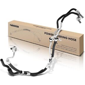 A-Premium Power Steering Hose Pressure & Return Hose Line Assembly Compatible with Toyota Land Cruiser Lexus LX470 2003-2007 4.7L Replace# 4441060593