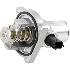 BOXI 96984104 Thermostat Housing Assembly w/Gasket Fit 2009-2011 for Chevy Aveo Aveo 5/2011-2016 for Chevy Cruze / 2013-2018 for Chevy Sonic/for Pontiac G3 2009-2010/1.6L 1.8L / 55564891